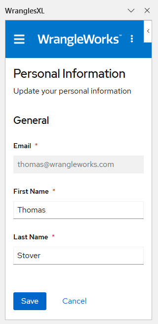 Personal Info