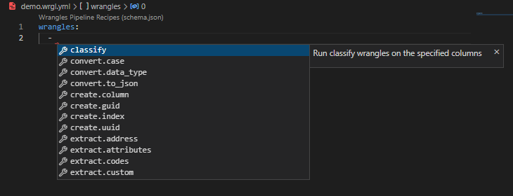 vscode-recipe-validation-demo.png