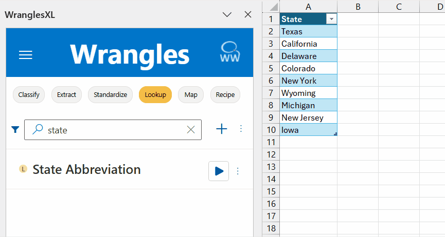 Simple example oa a lookup wrangle. lookup_abbreviations.gif