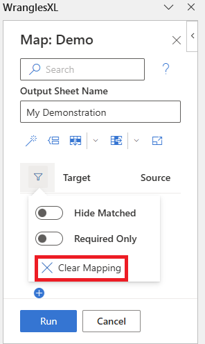 Clear current mapping clear_mapping.png
