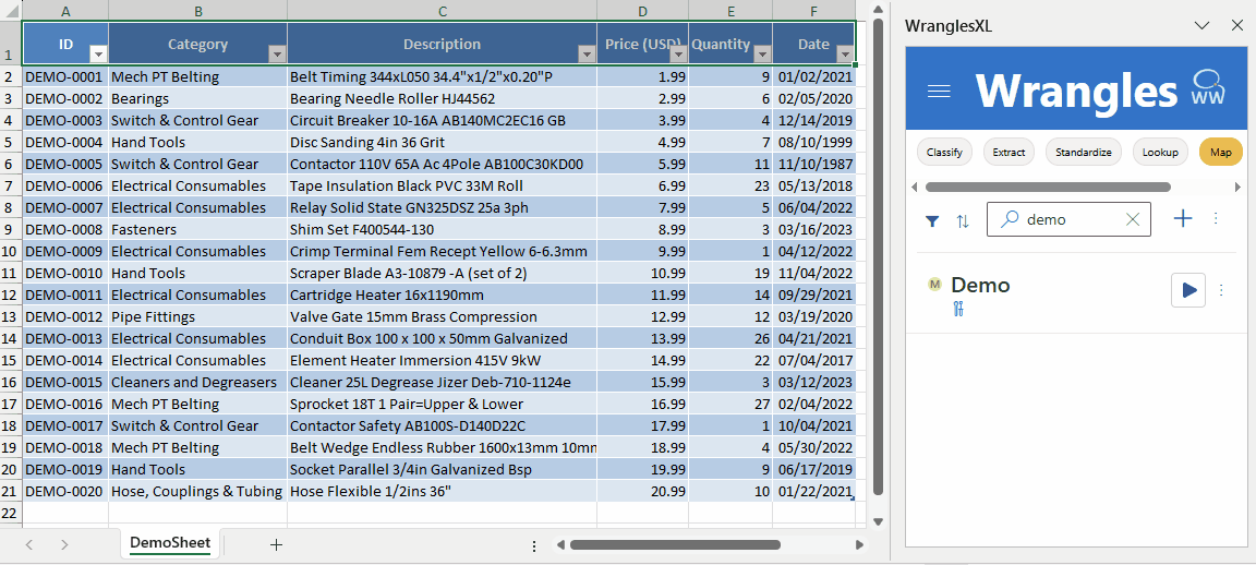 Running a map wrangle. Running a map wrangle