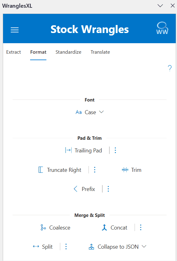 Changing leading/trailing pad.